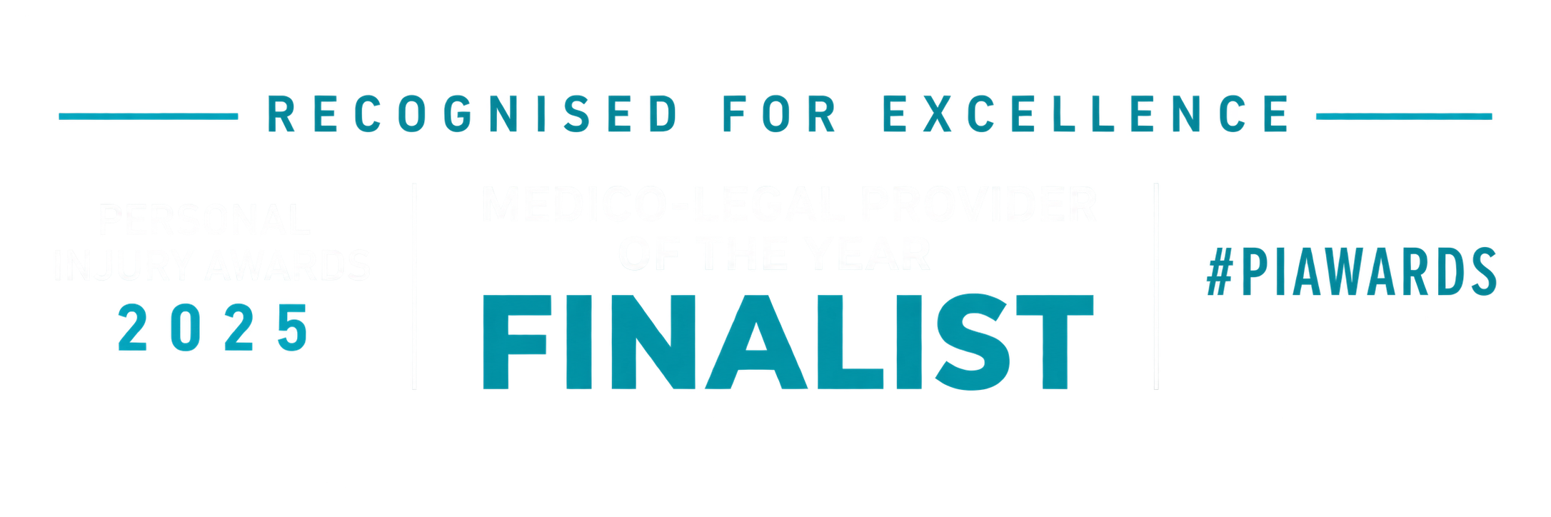 Finalist – Medico-Legal Provider of the Year, 2025 Personal Injury Awards